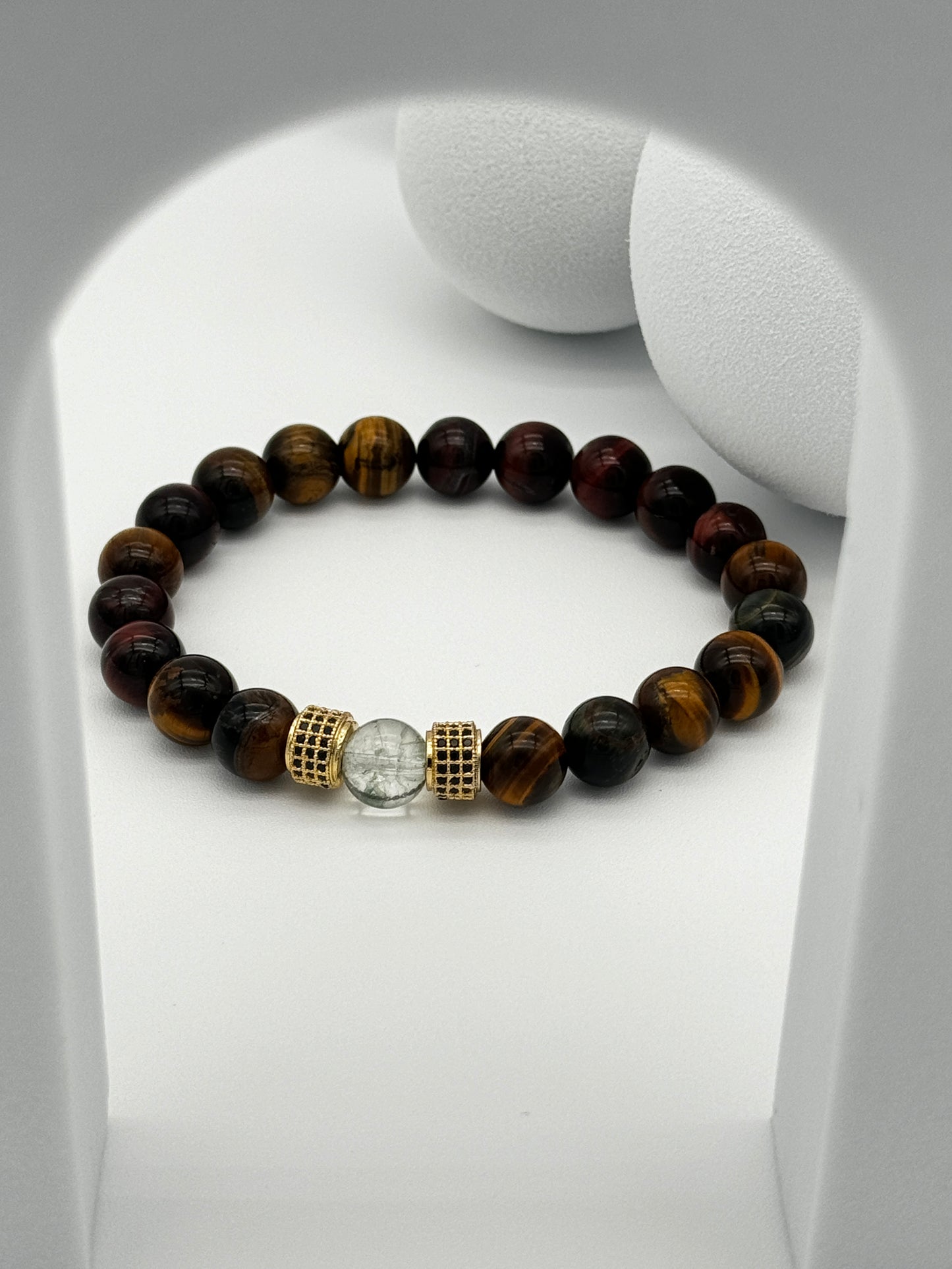 Unisex Tiger Eye Bracelet